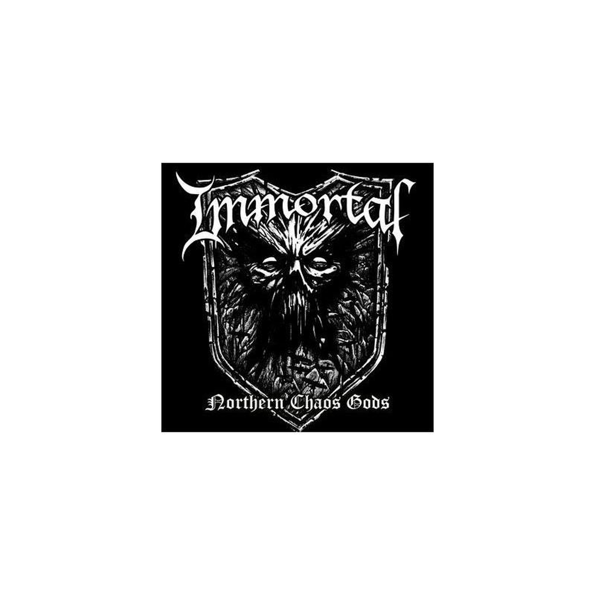 Vinyle picture disc 33t immortal northern chaos gods (édition monochrome noir et blanc)