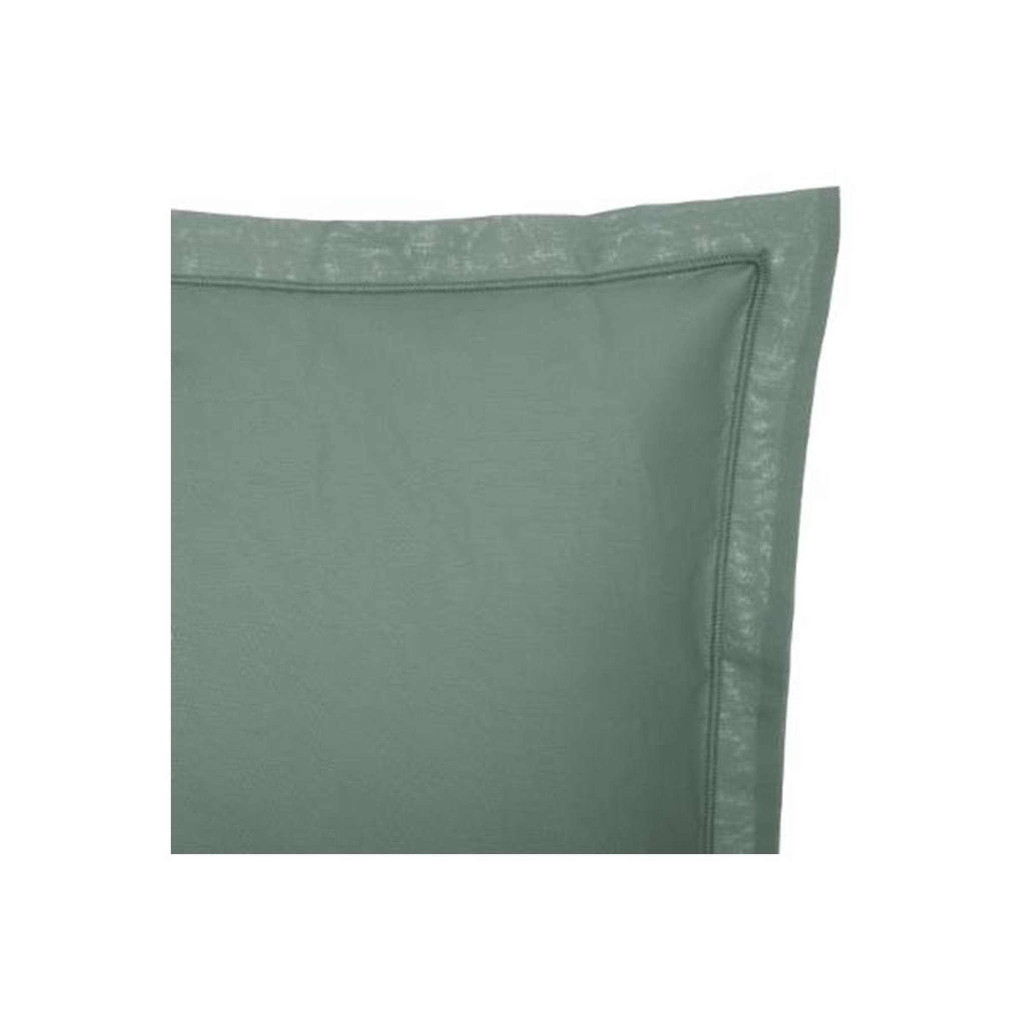 Voir la diapositive 2 : ATMOSPHERA Taie d'oreiller  intérieur  50x70cm céladon