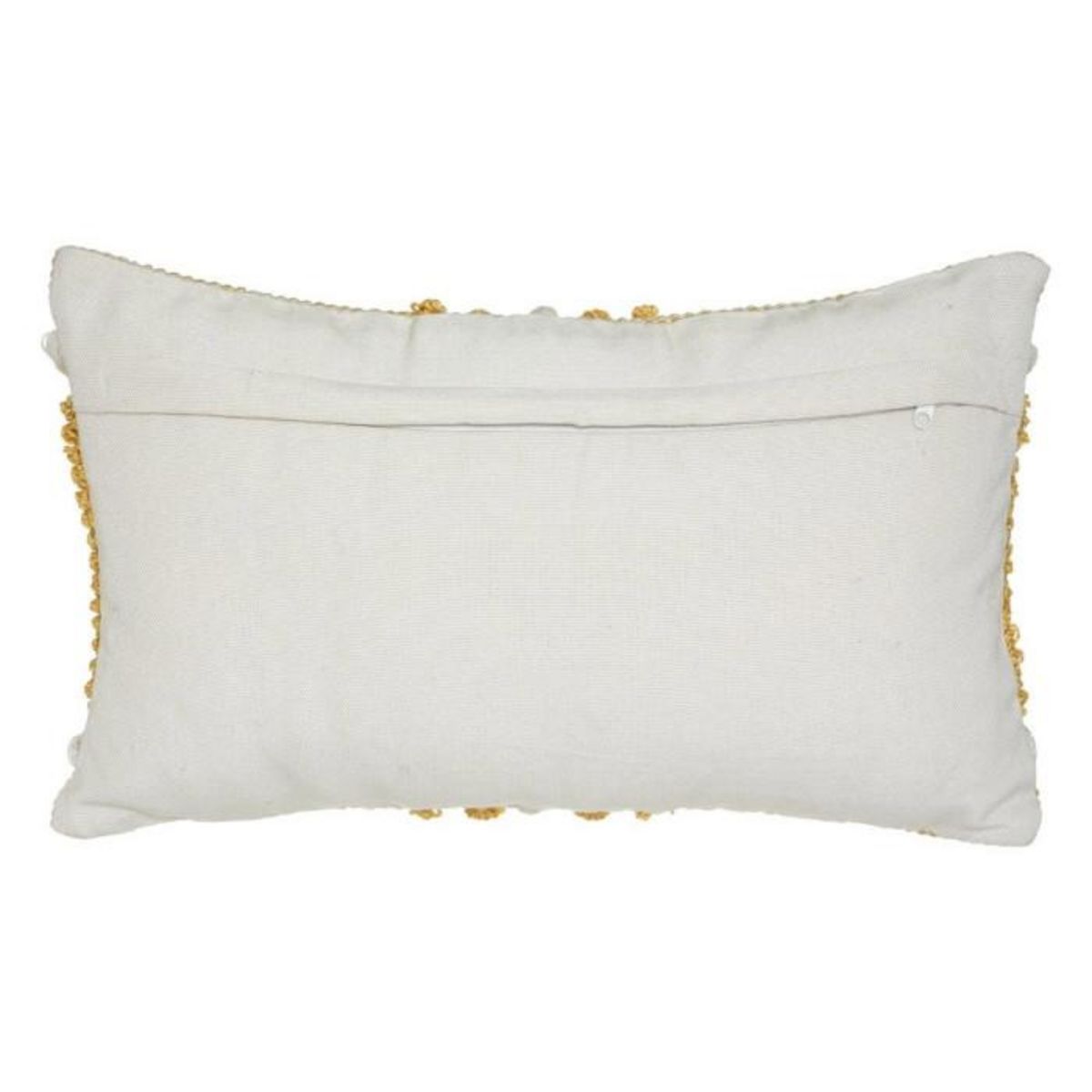ATMOSPHERA Coussin Déco à Pompons  Row  30x50cm Ocre