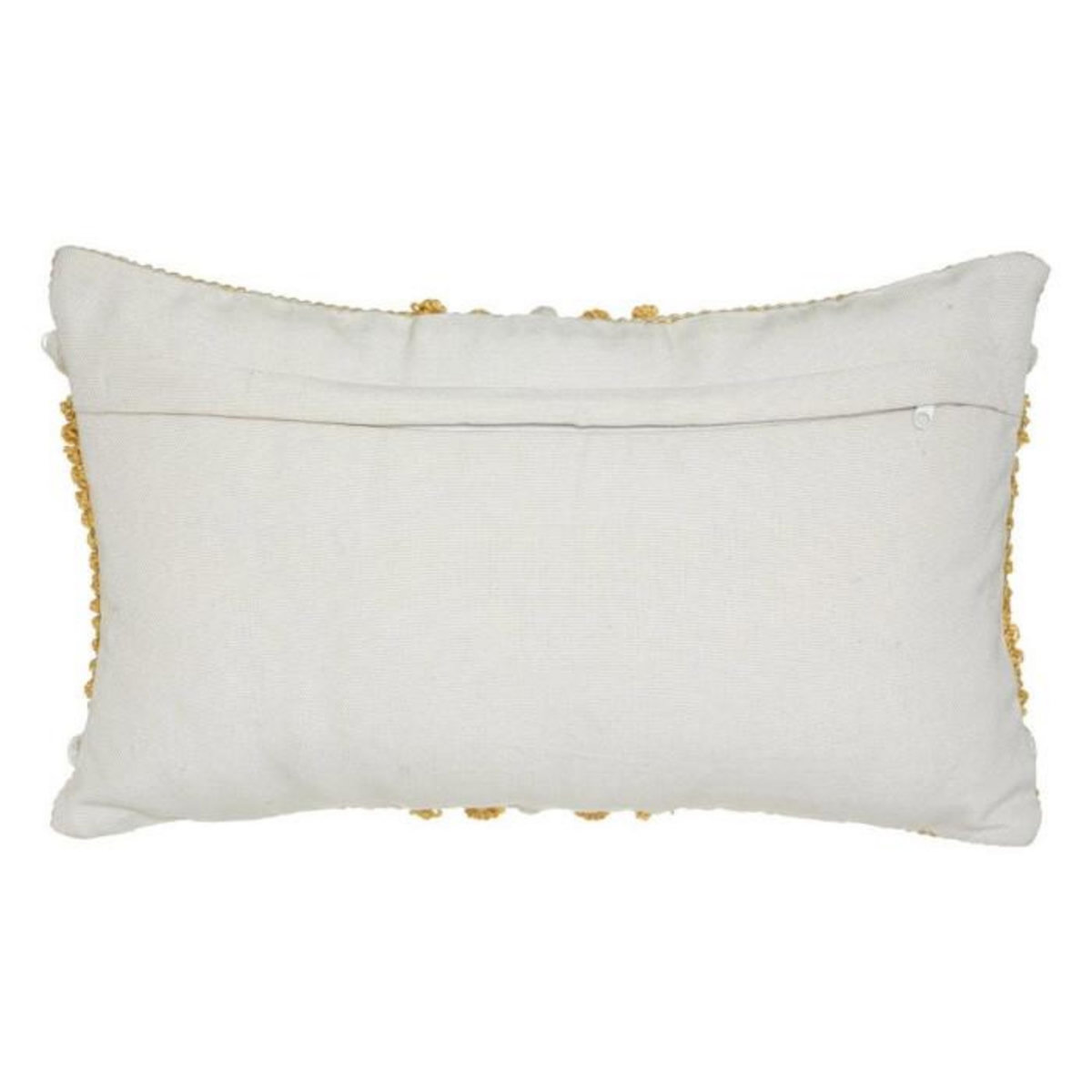 ATMOSPHERA Coussin Déco à Pompons  Row  30x50cm Ocre