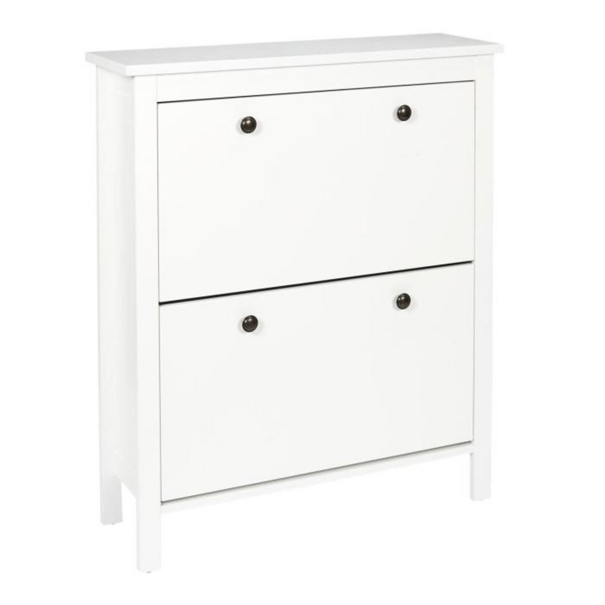 Paris Prix Meuble à Chaussures  Elisabeth  92cm Blanc