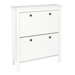 Paris Prix Meuble à Chaussures  Elisabeth  92cm Blanc