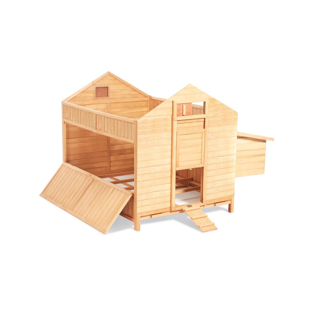 Jardikt Poulailler chalet 15-18 poules avec pondoir