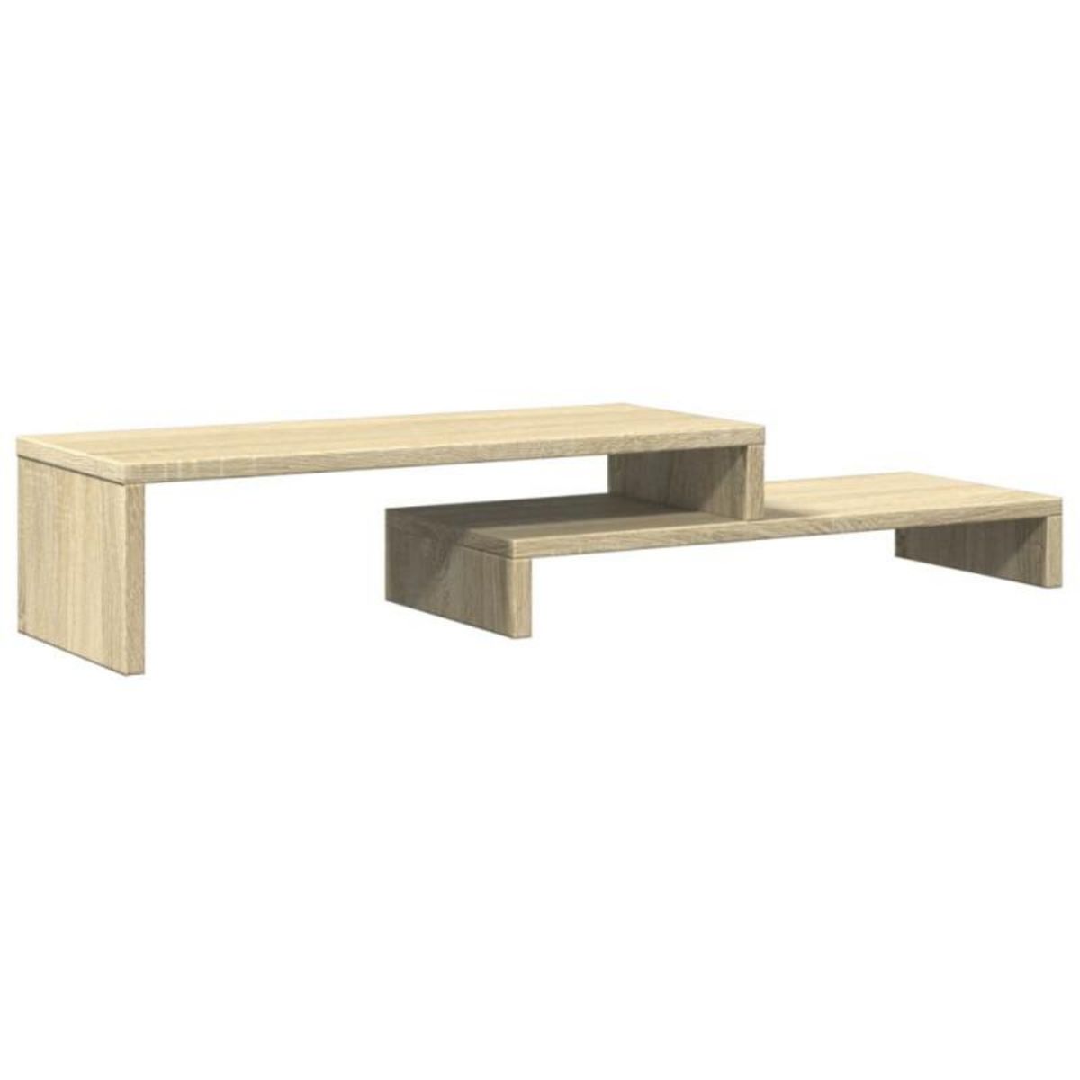 VIDAXL Support de moniteur chêne sonoma 54x22x15 cm bois d ingénierie