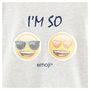 Voir la diapositive 5 : IN EXTENSO T-shirt manches longues emoji fille