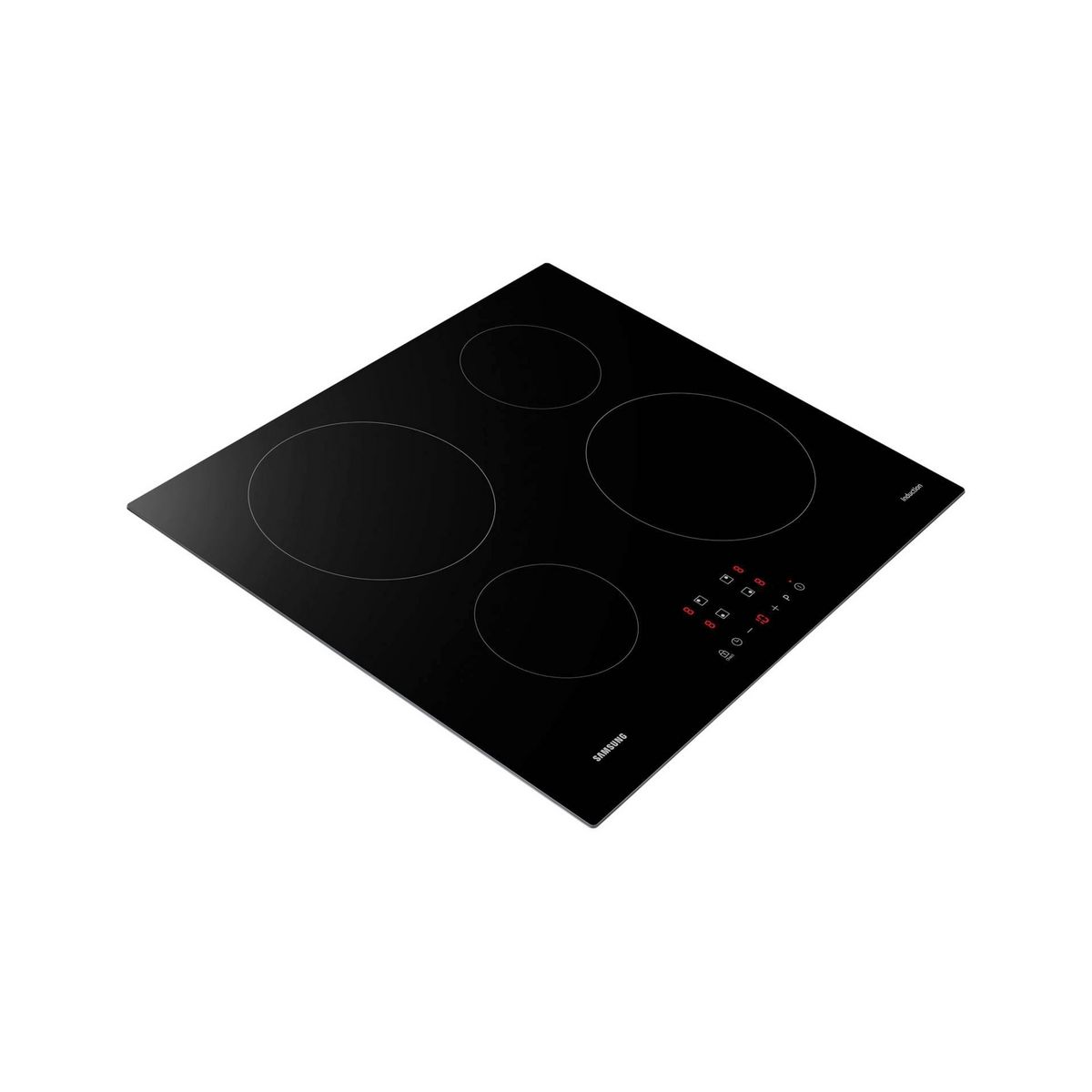 Samsung Table de cuisson induction 60cm 4 feux 7200w noir - nz64m3nm1bb