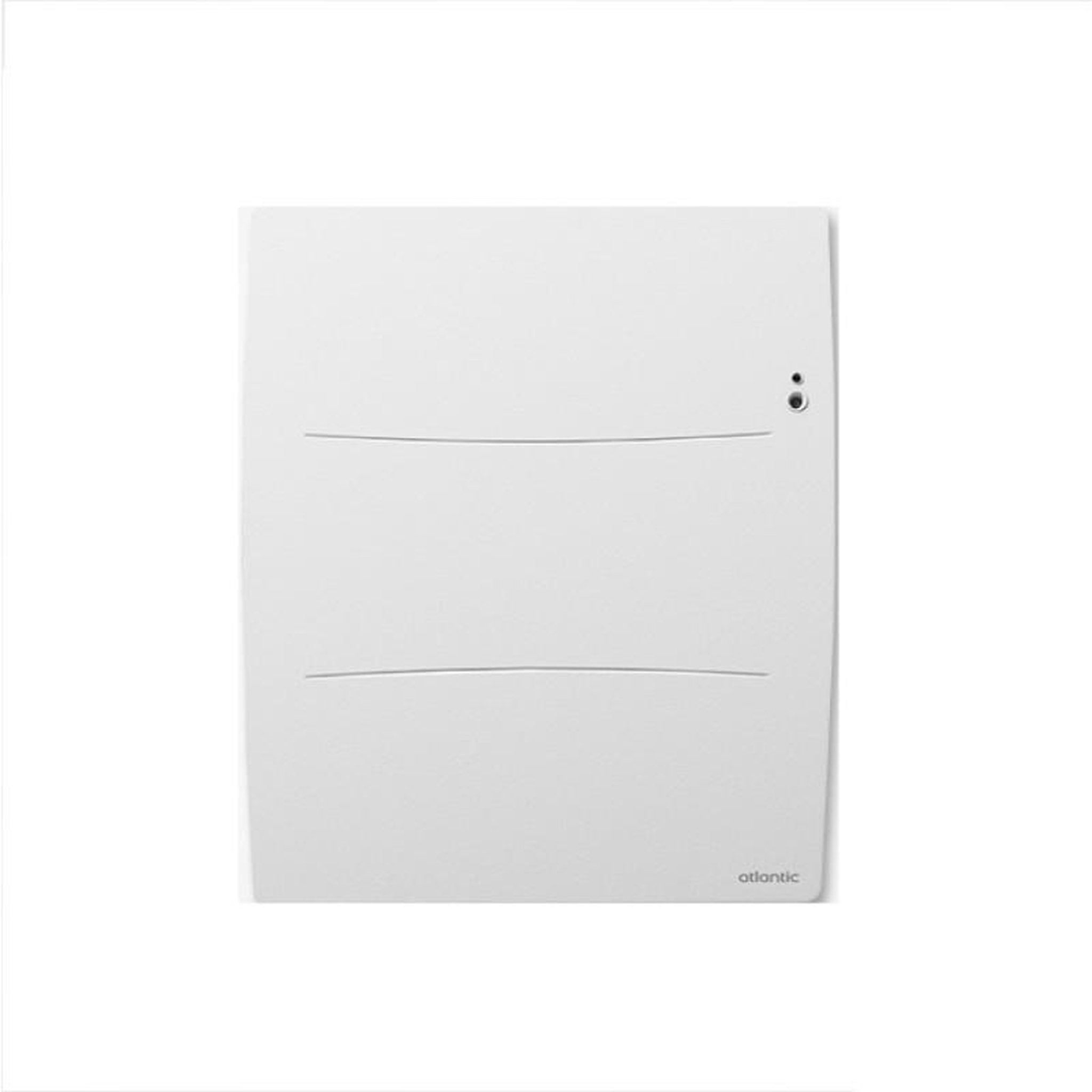 Voir la diapositive 1 : Atlantic Radiateur chaleur 1500W AGILIA horizontal pilotage intelligent connecté blanc carat ATLANTIC 503124