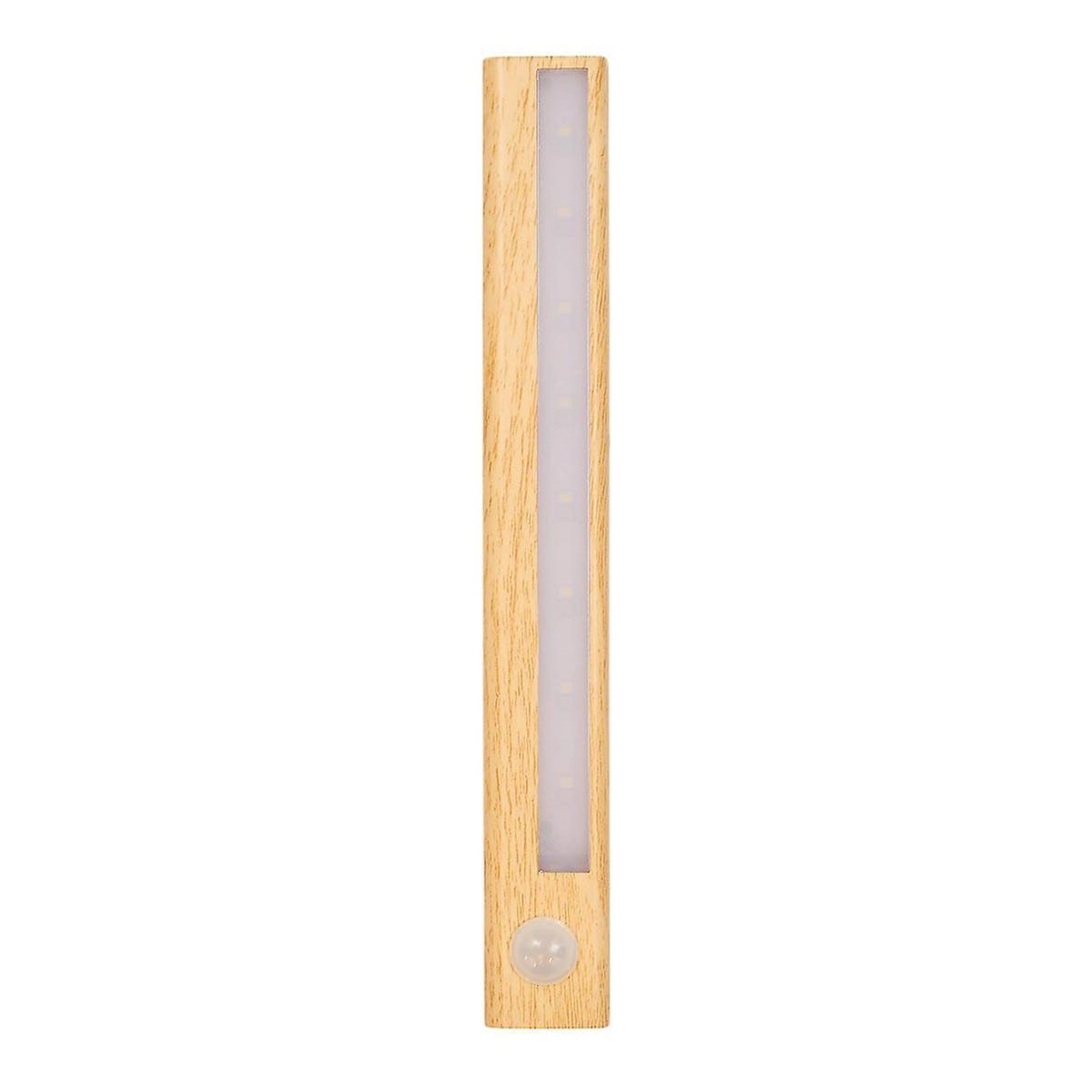 Paris Prix Lampe Réglette à LED  Effet Bois  23cm Naturel