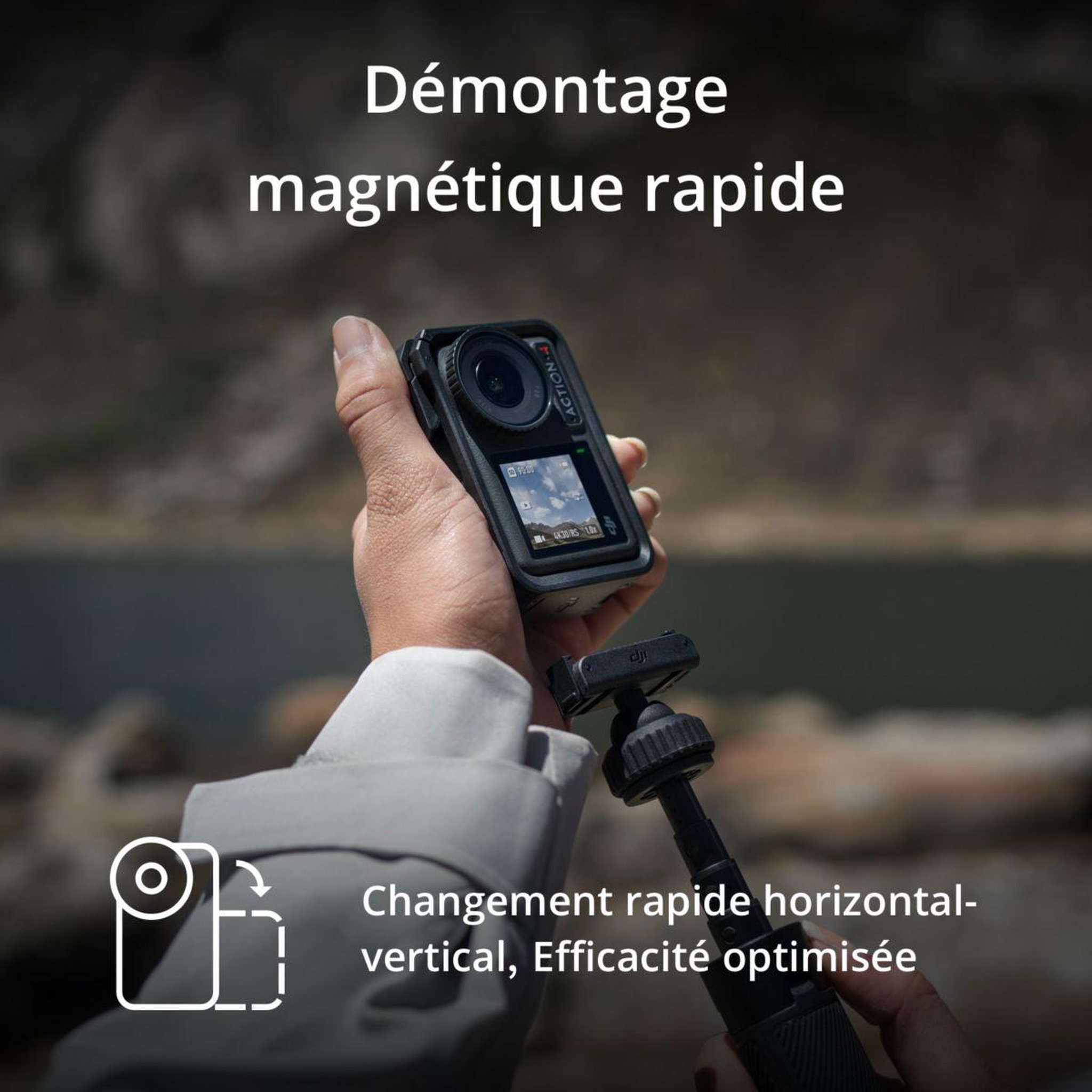 Voir la diapositive 5 : DJI Caméra sport osmo action 4 standard combo