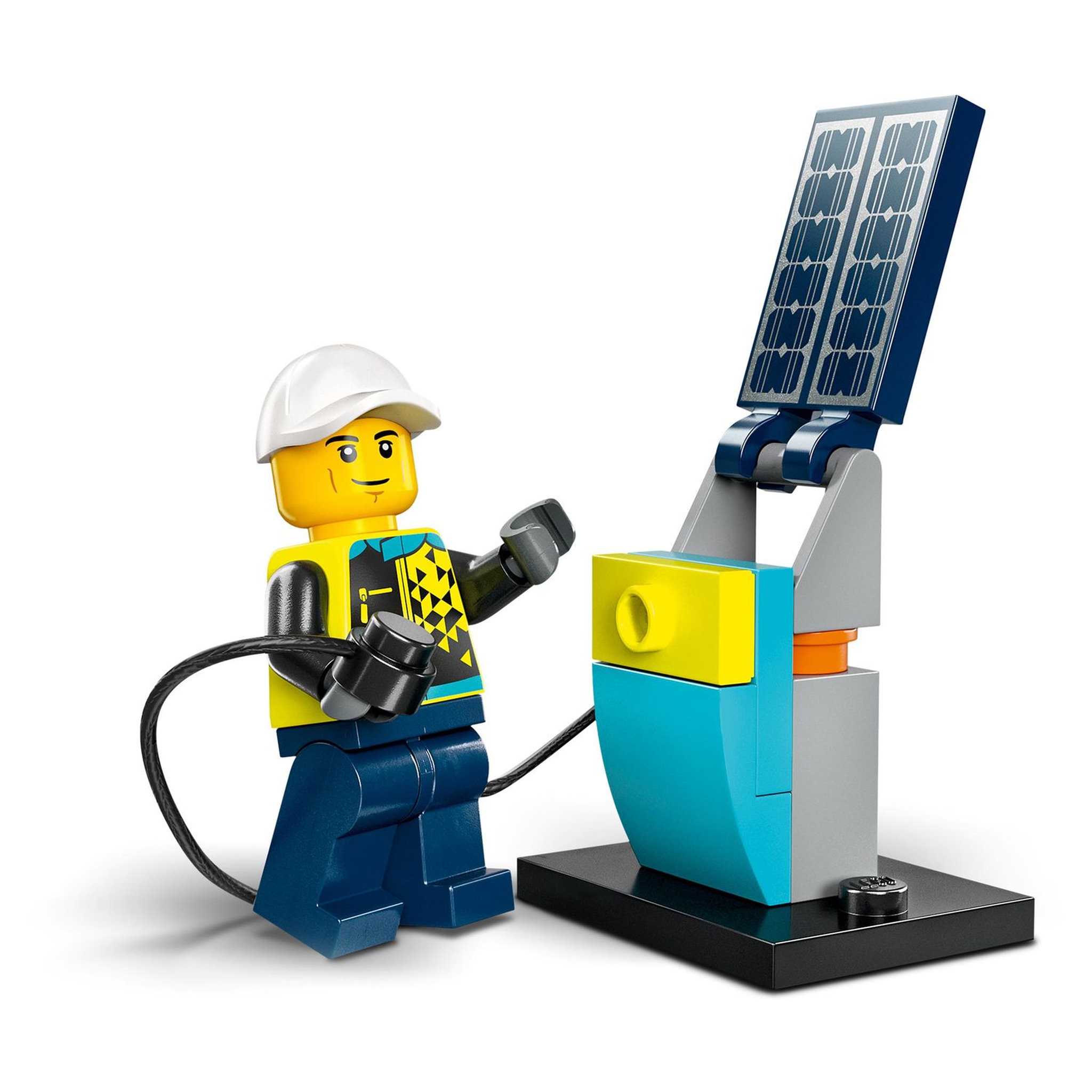 Voir la diapositive 6 : LEGO City 60383 La Voiture de Sport Électrique, Jouet pour Garçons et Filles de 5 Ans, Set de Voiture de Course