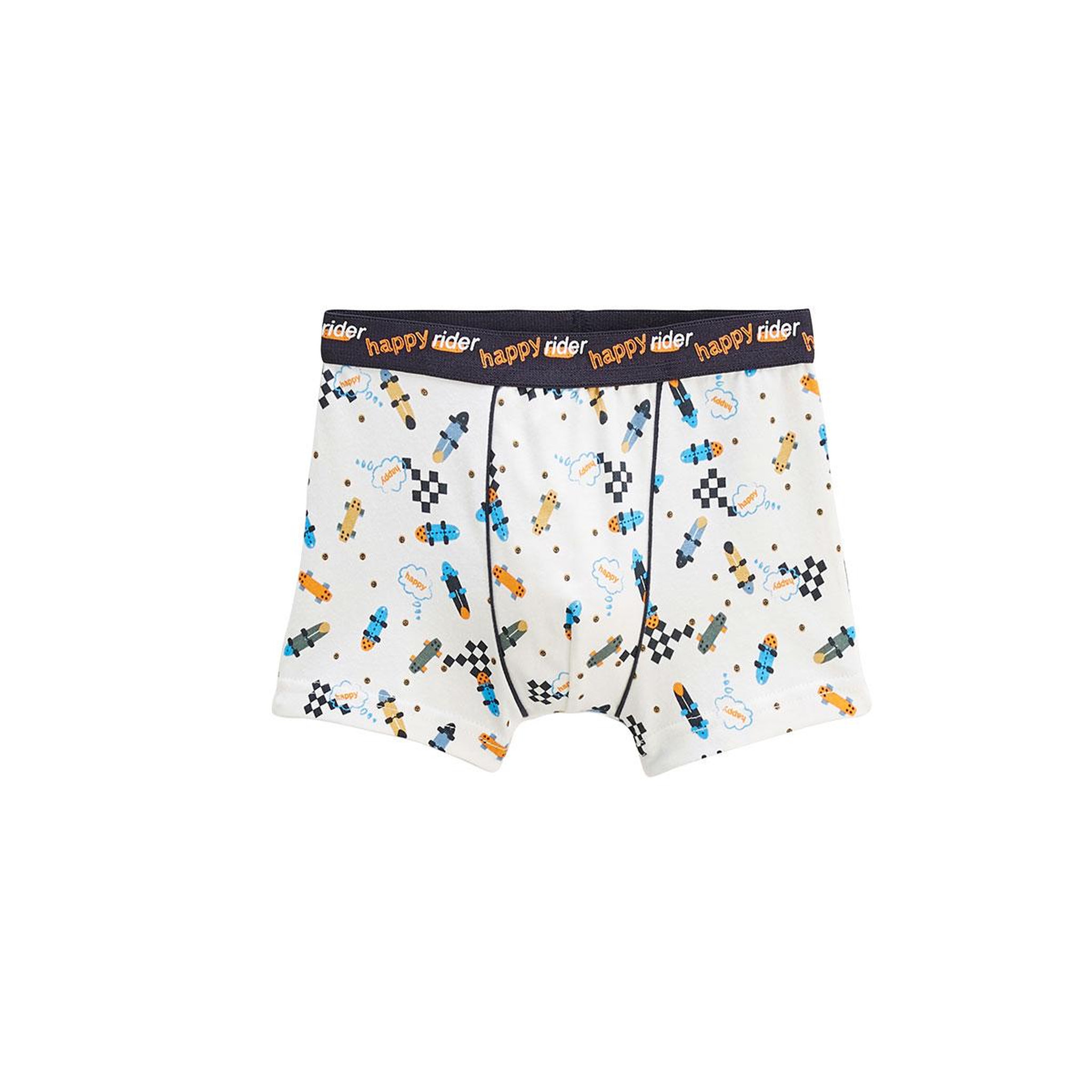 Voir la diapositive 4 : Petit BÃ©guin Lot de 2 boxers garçon happy rider
