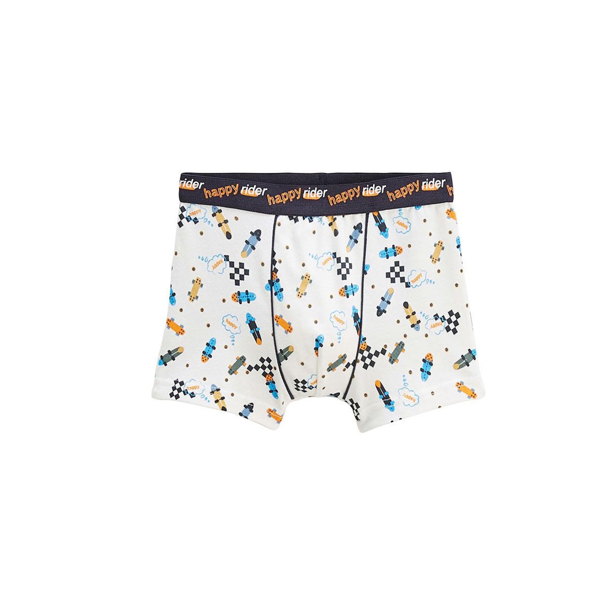 Petit Béguin Lot de 2 boxers garçon Happy rider
