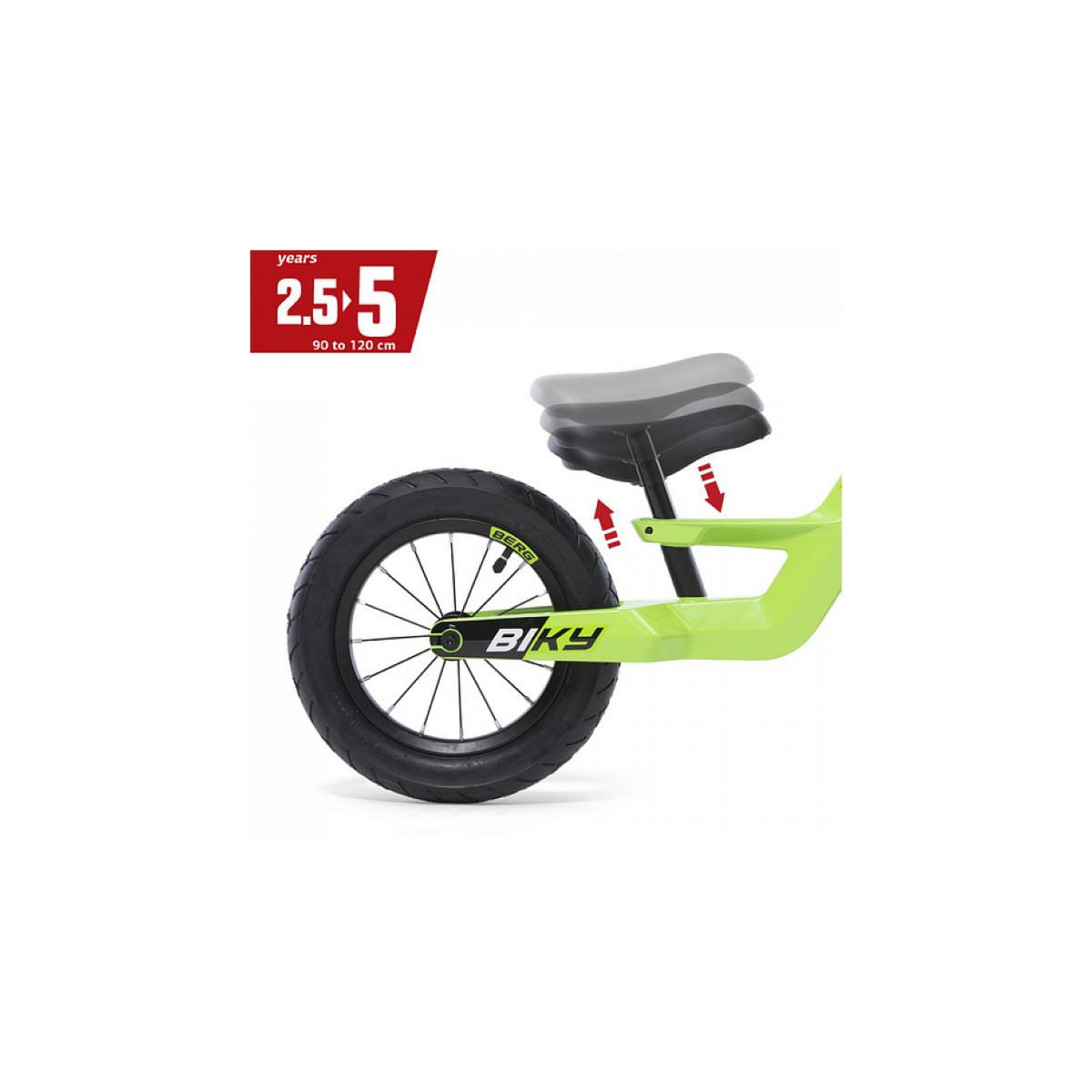 Berg Vélo d'équilibre Biky City vert