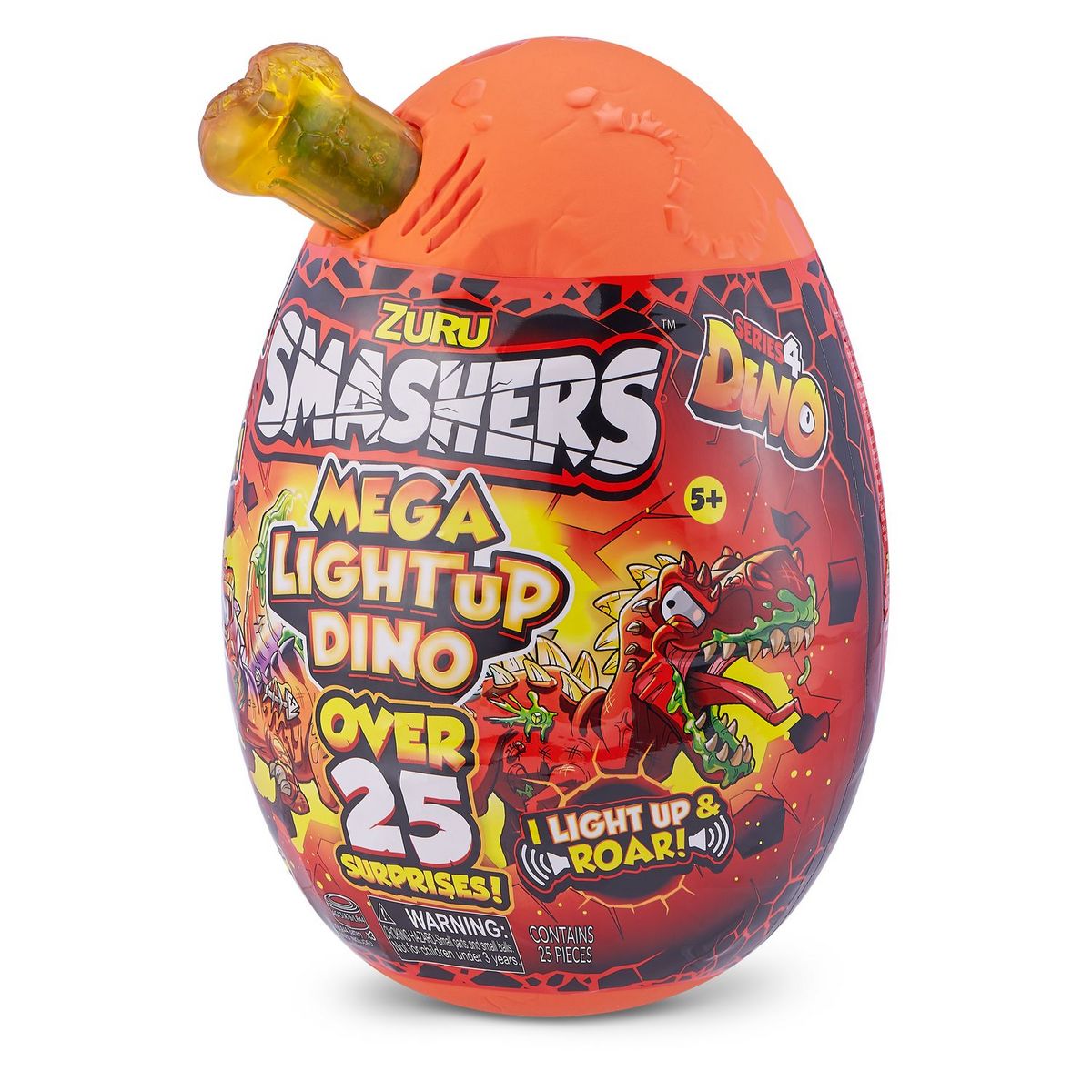 ZURU Oeuf geant dino smashers mega light up