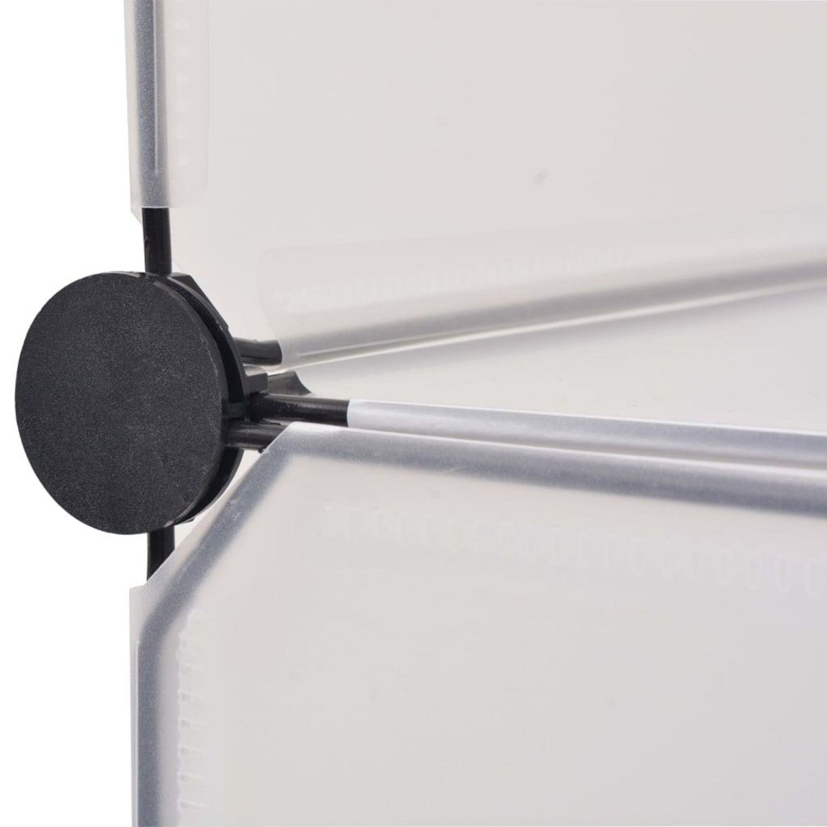 VIDAXL Armoire a chaussures avec 12 compartiments Blanc