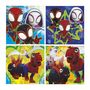 Voir la diapositive 2 : EDUCA Puzzles progréssifs - EDUCA - Dino Spidey - 12+16+20+25 pieces