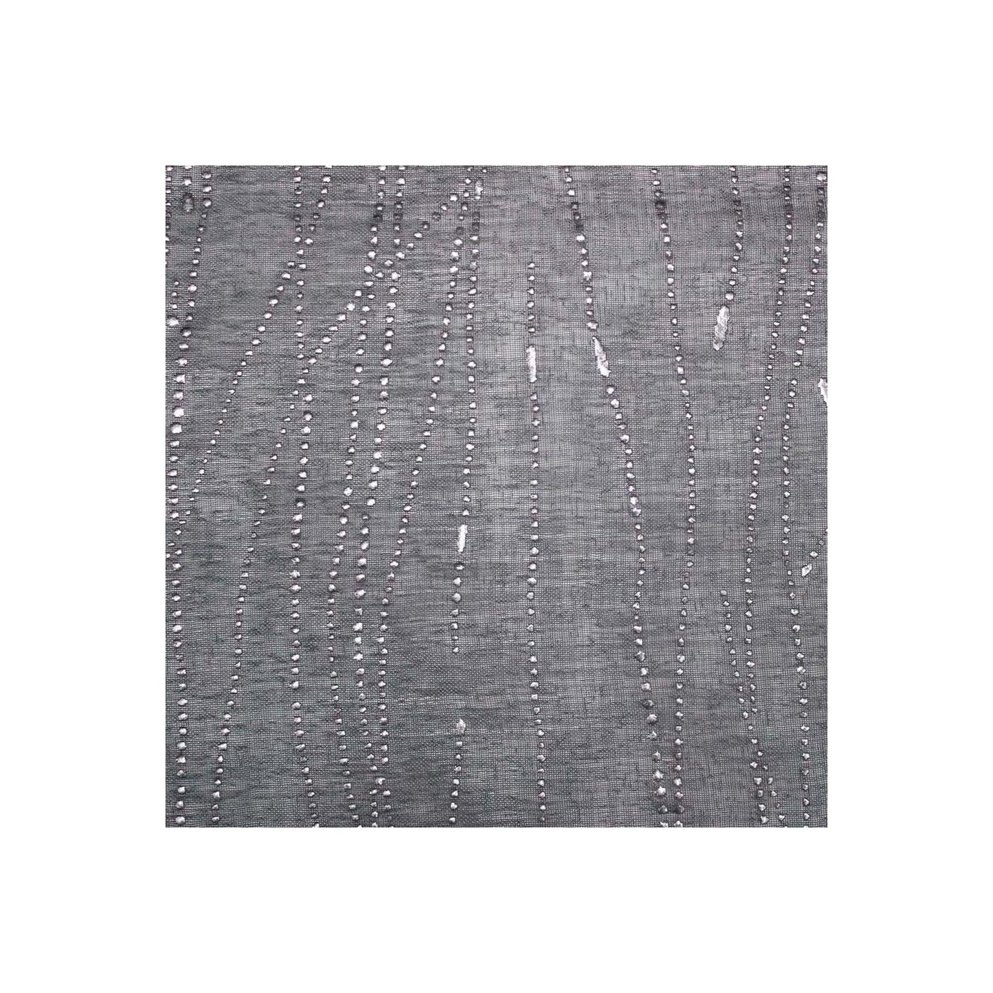 Voir la diapositive 2 : Douceur d'Intérieur Paire de voilages  filiane  60x160cm anthracite