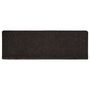 Voir la diapositive 4 : VIDAXL Tapis d'escalier 15 pcs Tissu aiguillete 65x21x4cm Marron fonce