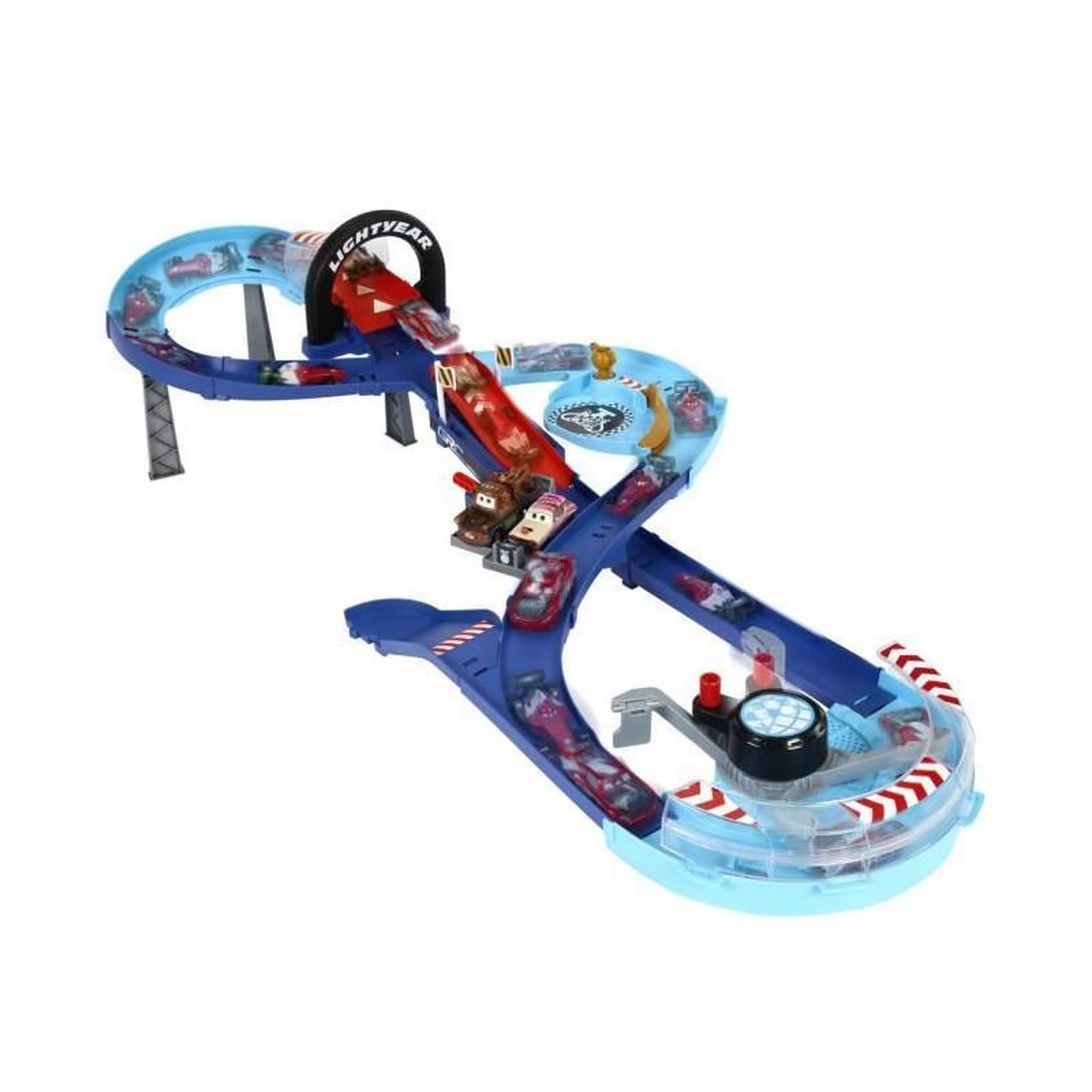 Voir la diapositive 6 : MATTEL Circuit de saut Mattel multicolore