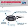Voir la diapositive 4 : ELO Ensemble de 2 Poêles de cuisson 24 et 28 cm et 5 faitouts 12, 14, 16, 20 et 24 cm Elo Prima Brillant