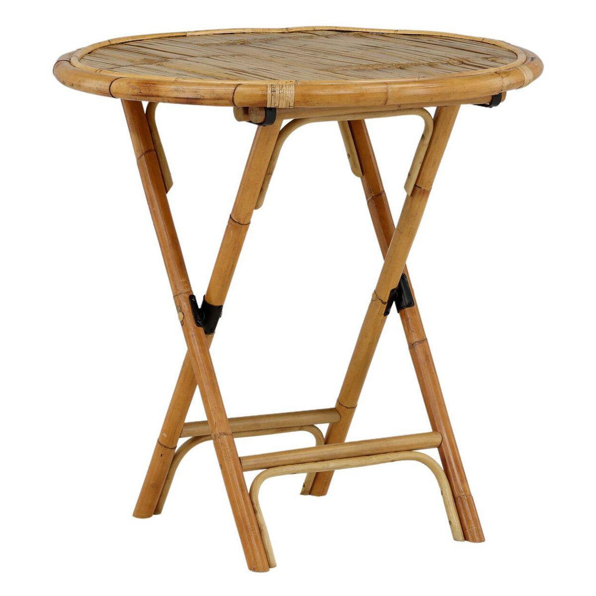 Paris Prix Table de jardin  cane  80cm naturel