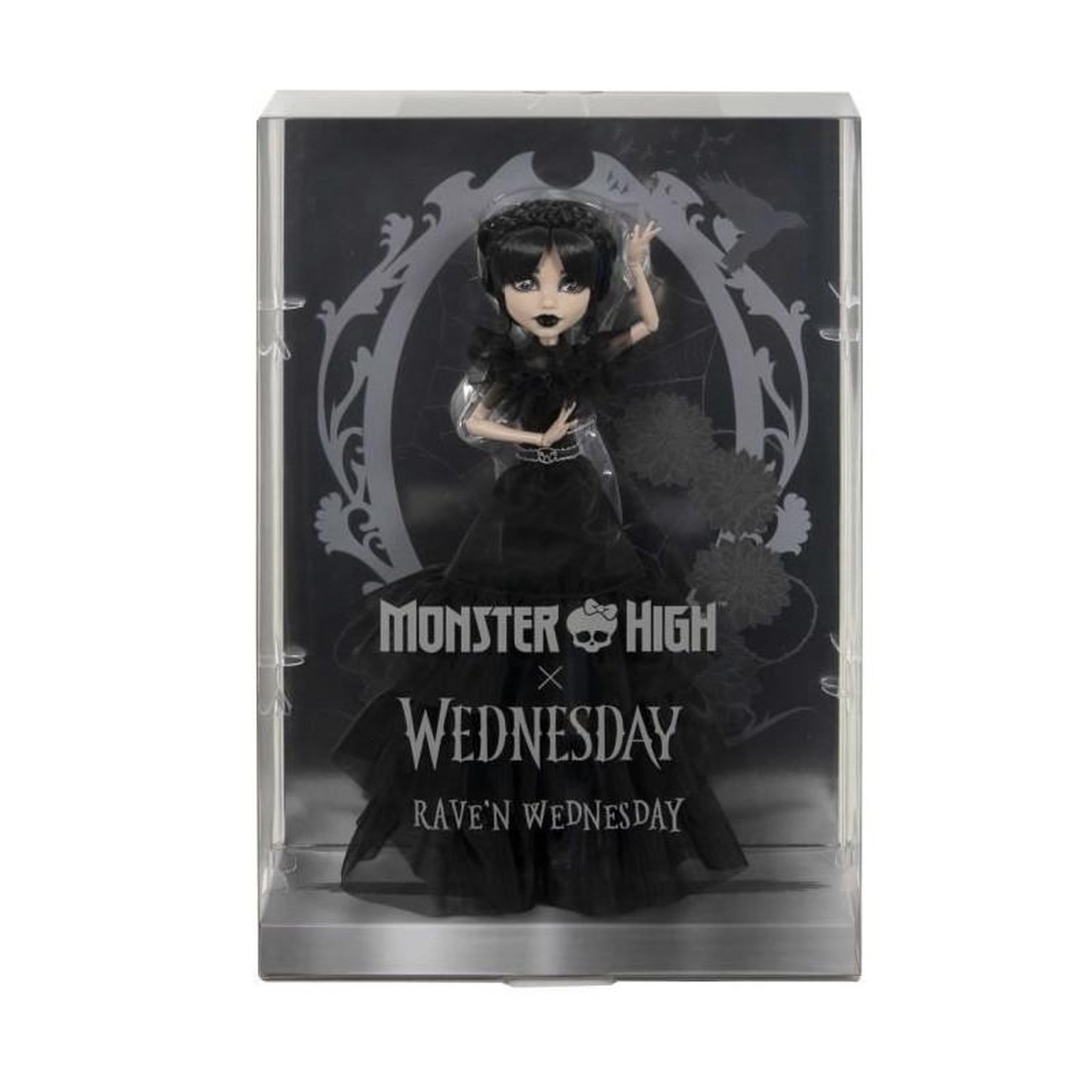 Voir la diapositive 2 : MONSTER HIGH Monster High-Mercredi Addams en Tenue de Bal-Poup?e - Monster High - HXJ03