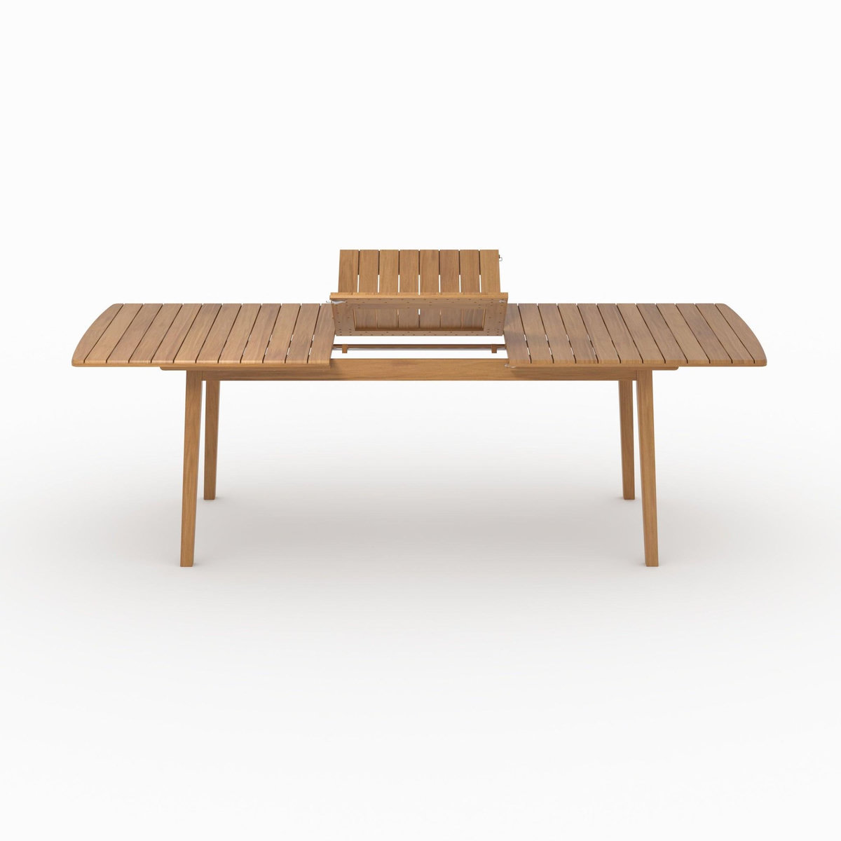 Rendez vous déco Table extensible et chaises de jardin en bois 4 personnes-Alona