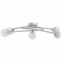 Voir la diapositive 1 : VIDAXL Plafonnier avec abat-jour en maille metallique pour 5 LED G9