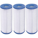 Habitat et Jardin Cartouche de filtration H&J de type A/C - Lot de 3