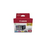 Canon Cartouche d'encre Pack Multipack 4 Originales PGI-1500 XL (Noir + 3 Couleurs) - 9218B004