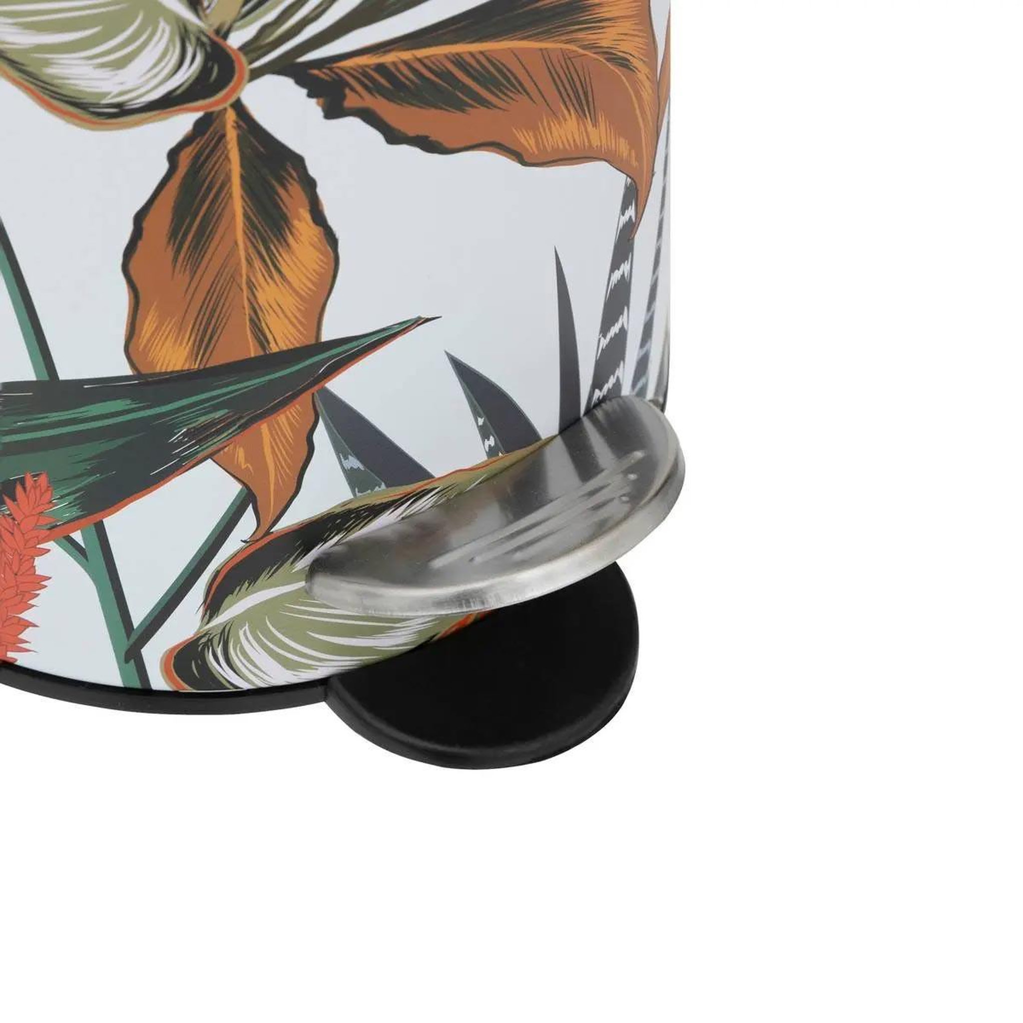 Voir la diapositive 3 : FIVE Poubelle à pédale  palawan  3l multicolore