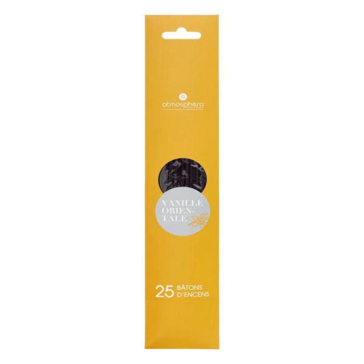 ATMOSPHERA Lot de 25 Bâtons d'Encens  Izor  30cm Vanille