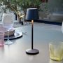 Voir la diapositive 3 : Lumisky Lampe de table sans fil EMILY Gris anthracite Aluminium H25CM