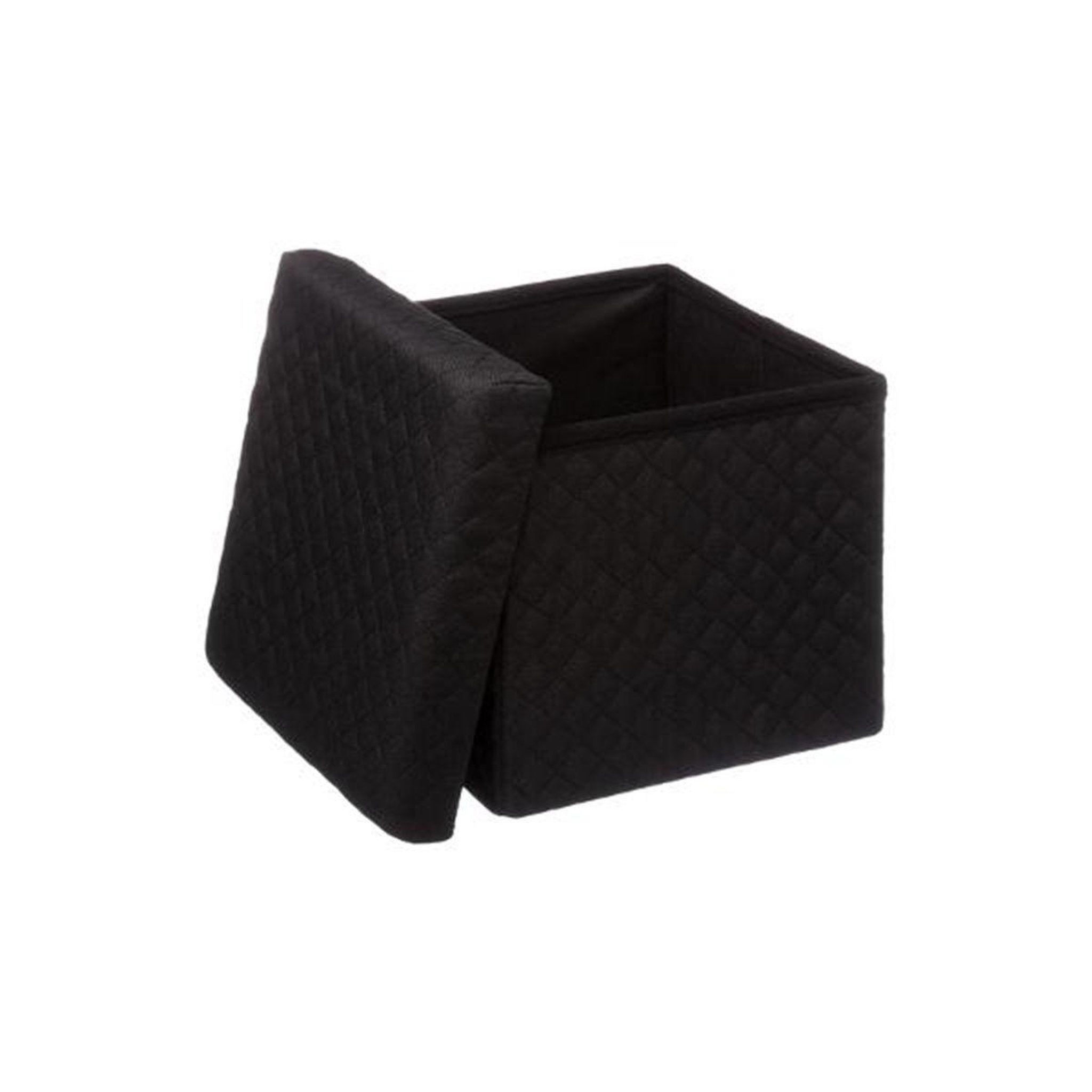 Voir la diapositive 2 : FIVE Pouf Carré Design  Mix N'Modul  31cm Noir
