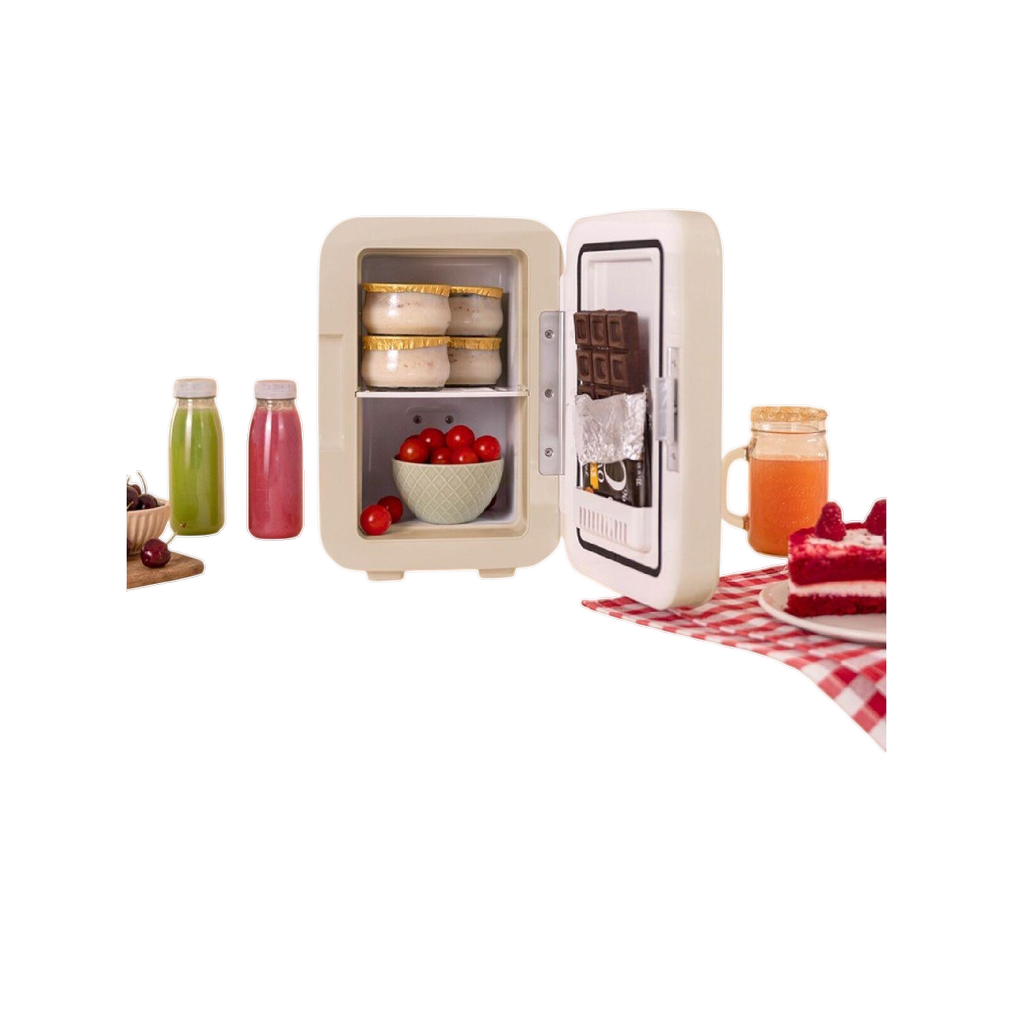 Voir la diapositive 3 : CECOTEC Réfrigérateur camping Cecotec bolero minicooling 6L beige