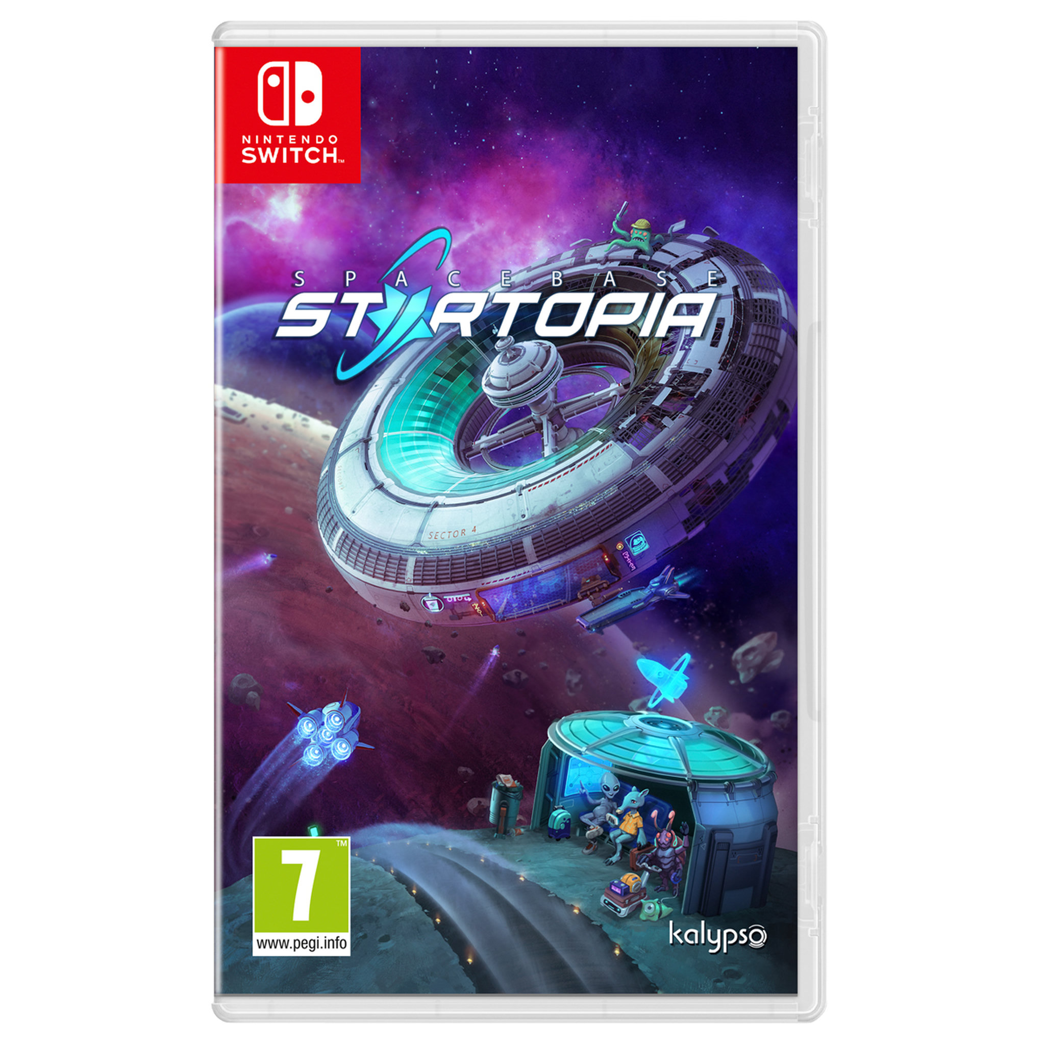 Voir la diapositive 1 : KOCH MEDIA Spacebase Startopia Nintendo Switch