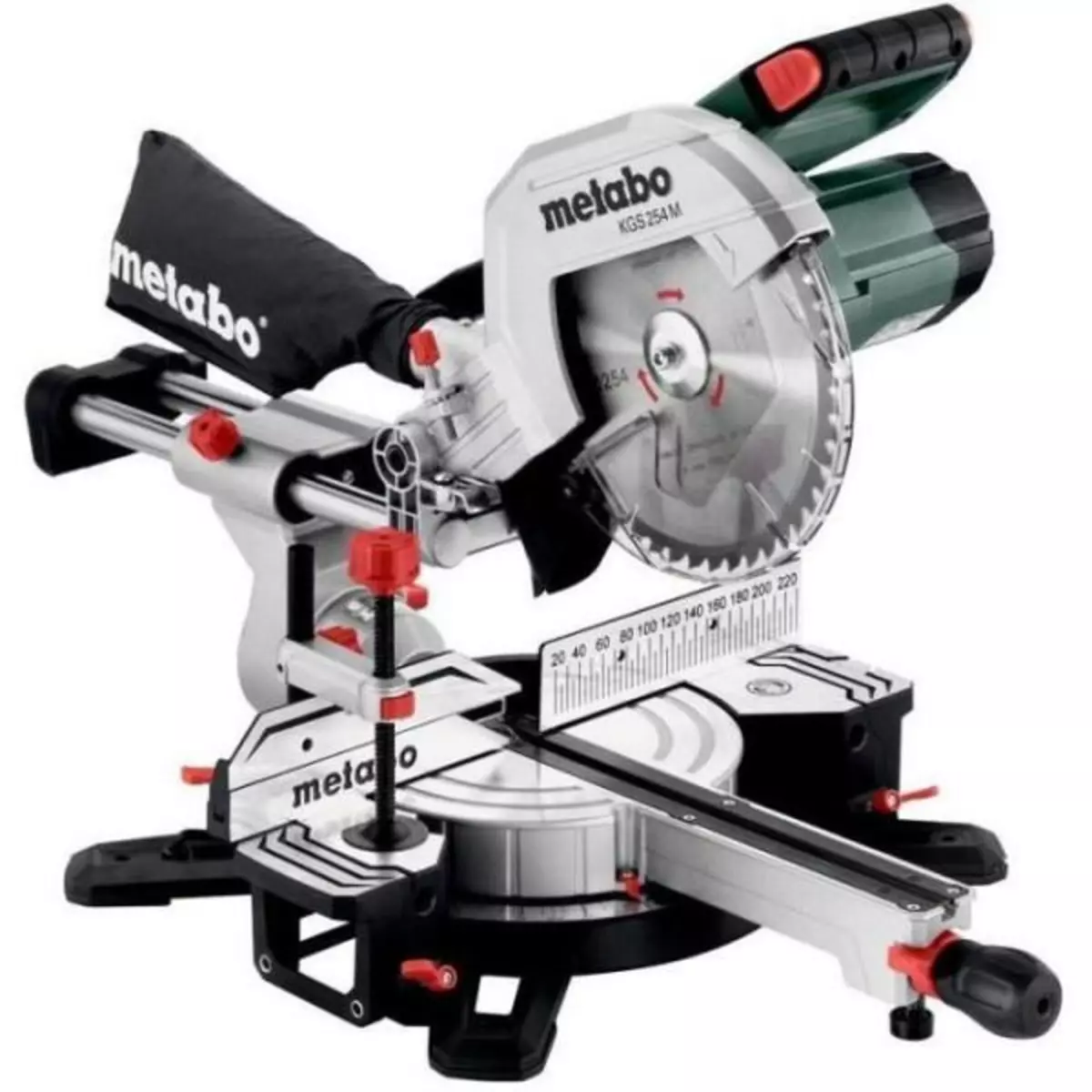 METABO Scie a onglets radiale METABO KGS 216 M - 1500W - 216mm - Precision Cut Line LED