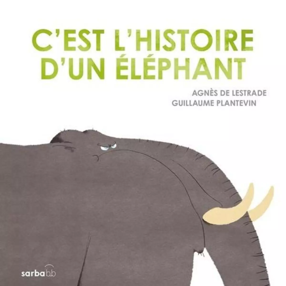  C'EST L'HISTOIRE D'UN ELEPHANT, Lestrade Agnès de
