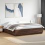 Voir la diapositive 1 : VIDAXL Cadre de lit sans matelas chene marron 200x200 cm
