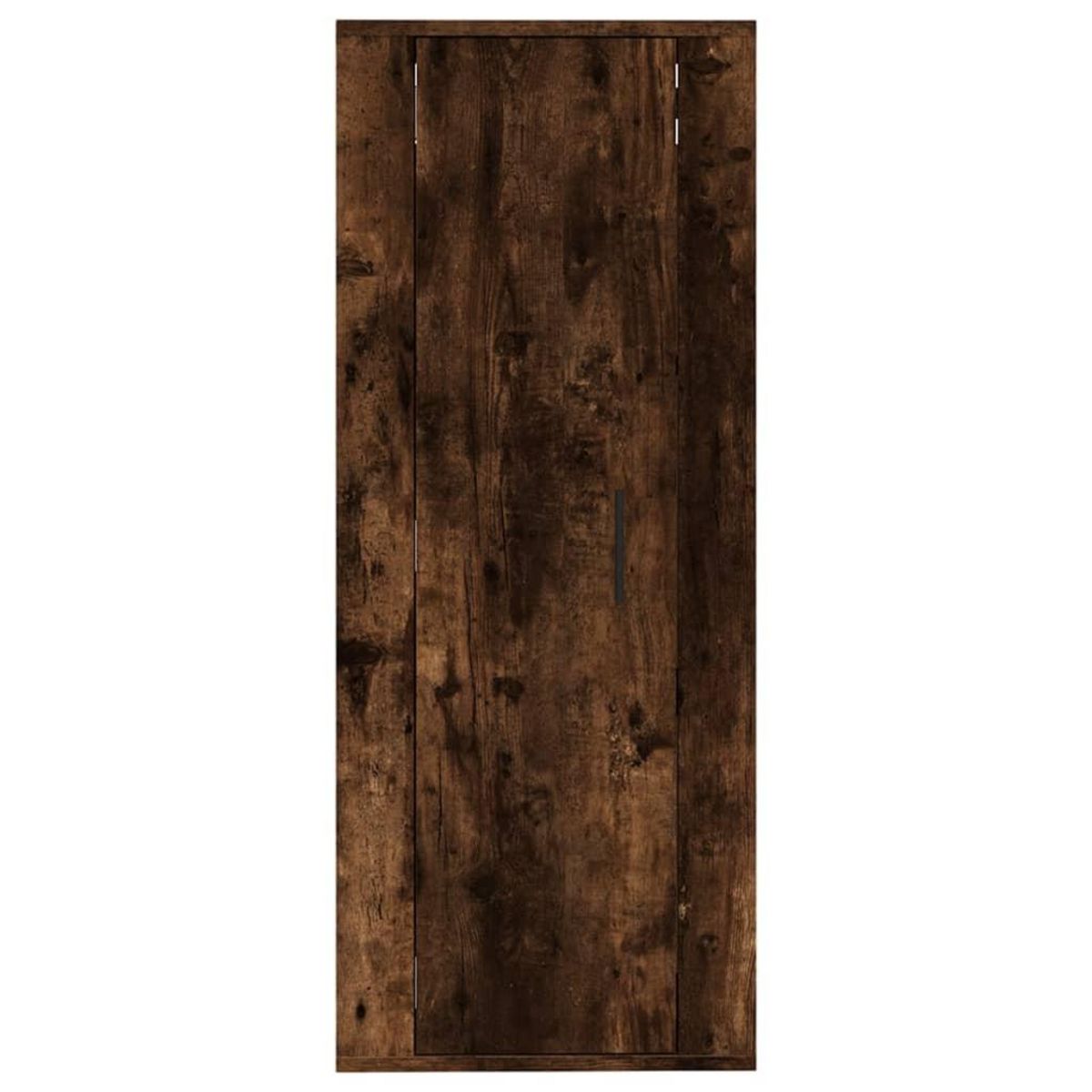 VIDAXL Meuble TV mural Chene fume 40x34,5x100 cm