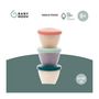 Voir la diapositive 3 : BABYMOOV Babymoov Pots de conservation Babybols Biosourcés - Lot de 6x180ml