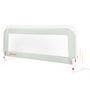 Voir la diapositive 2 : BANINNI Barrière de lit Letto Gris