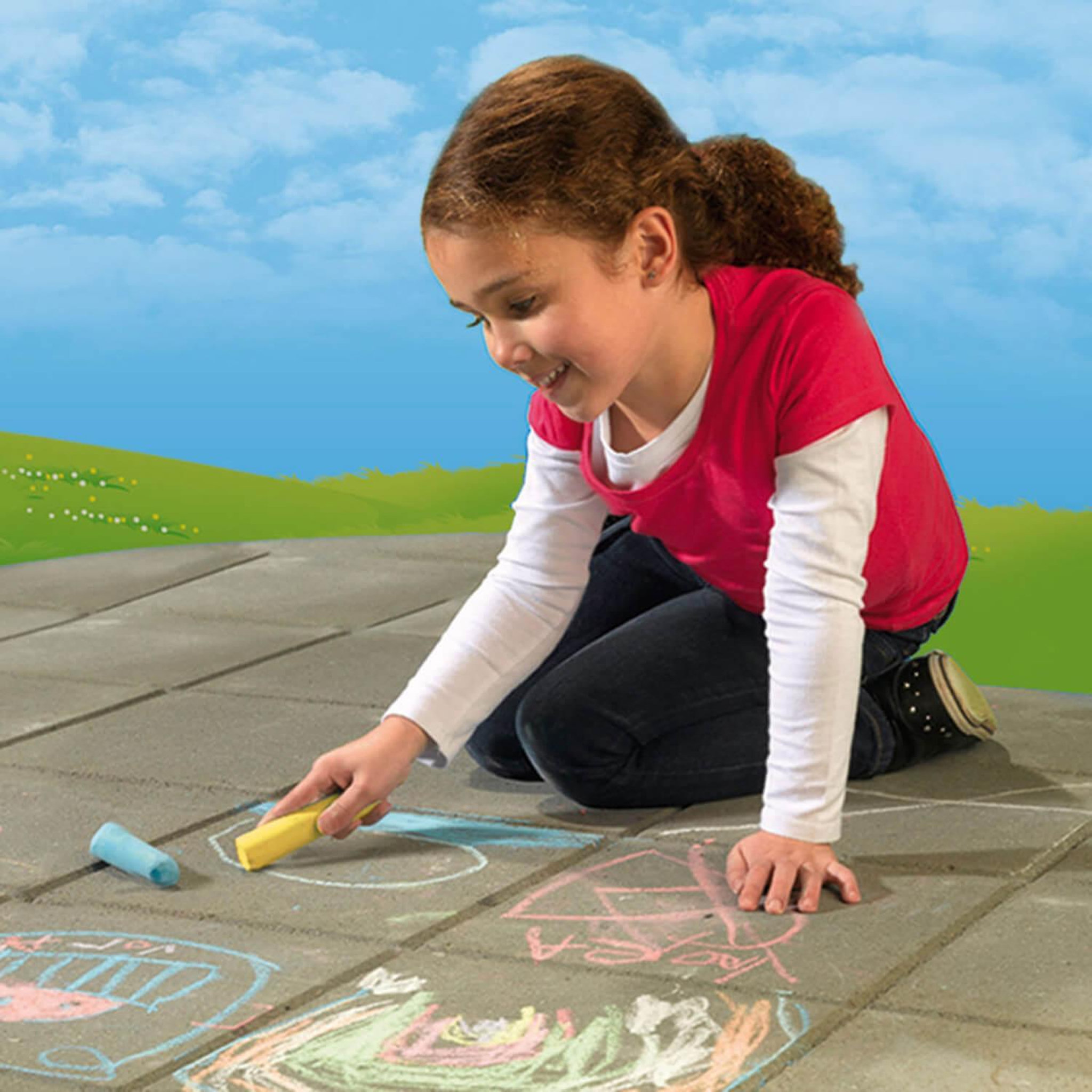 Voir la diapositive 2 : SES Creative Seau de 22 Craies pour trottoir