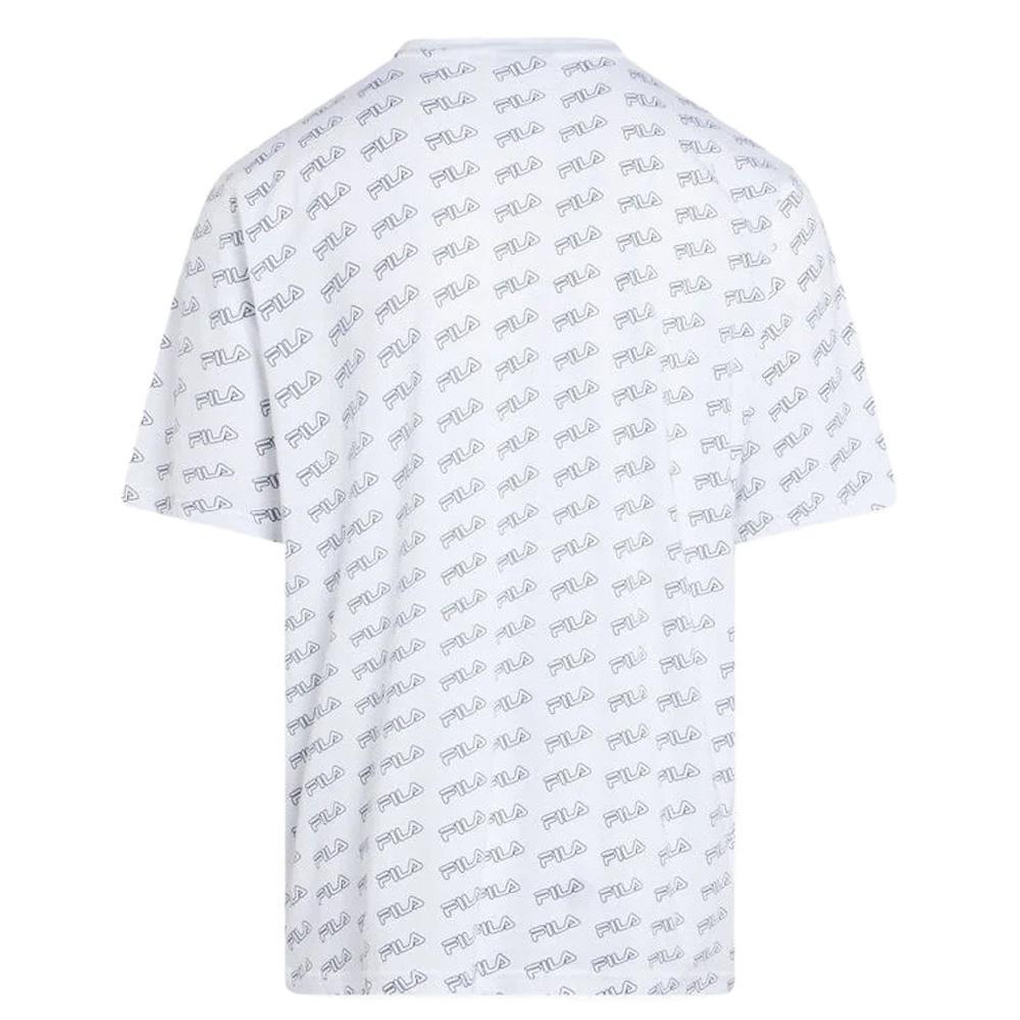 Voir la diapositive 2 : FILA T-shirt Blanc Homme Fila Flat Print