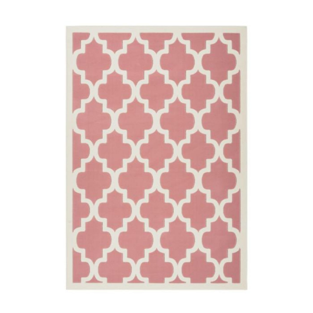 Paris Prix Tapis Vintage à Poils Courts  Manolya  Rose