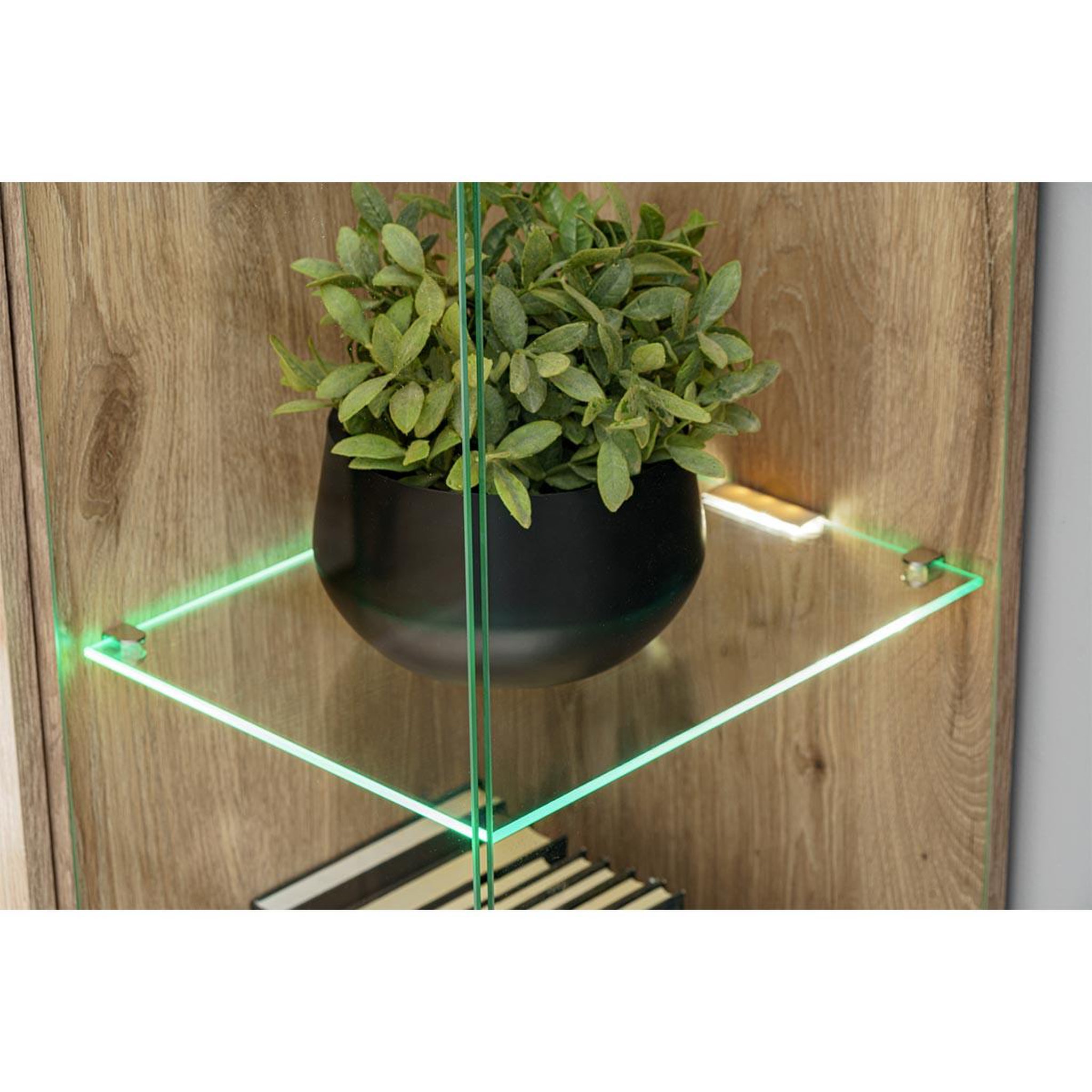 Voir la diapositive 4 : Paris Prix Meuble de rangement haut rainuré  catalina  197cm naturel