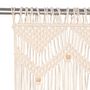 Voir la diapositive 3 : VIDAXL Rideau en macrame 140x240 cm Coton
