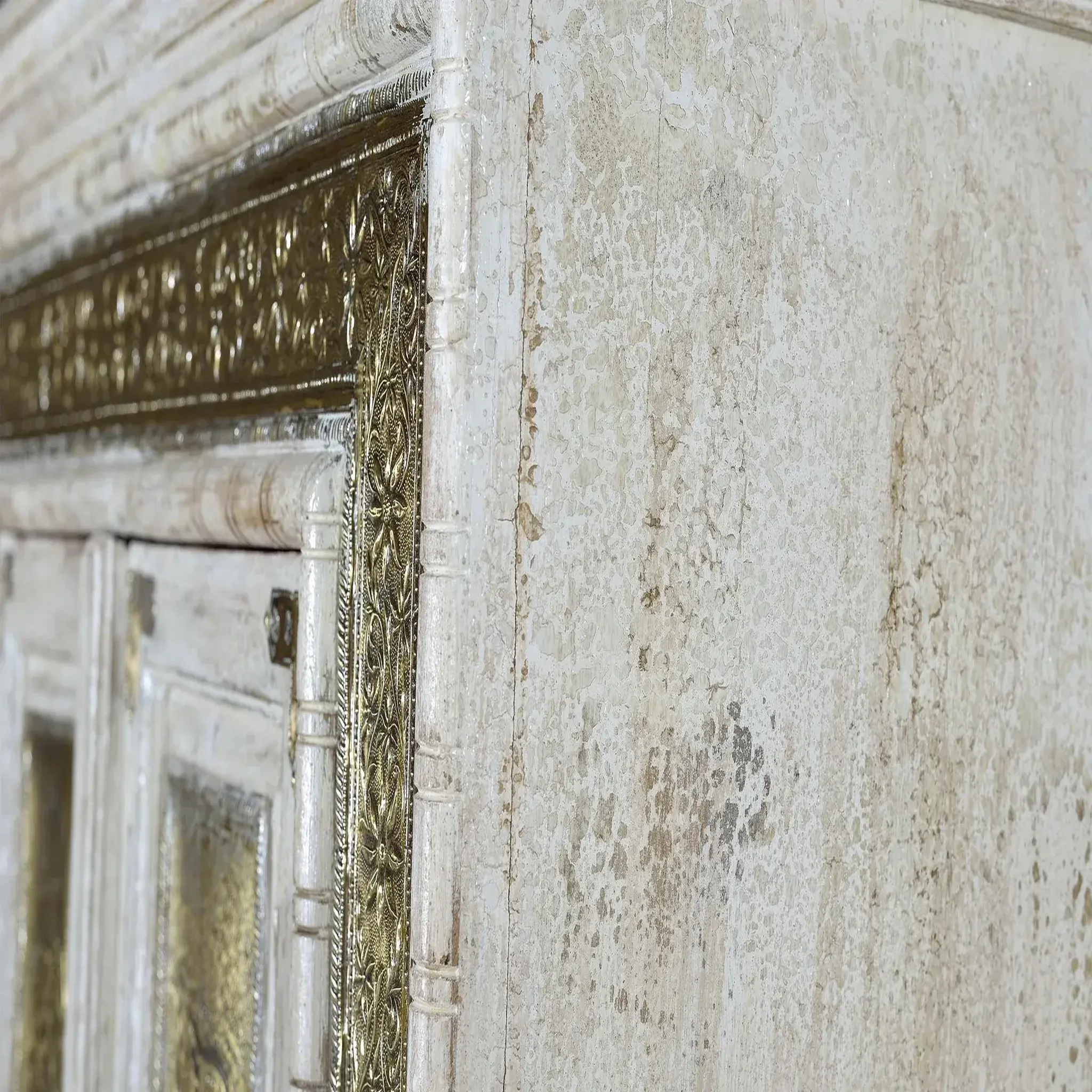 Voir la diapositive 3 : GINER Y COLOMER SL Armoire en bois de manguier 95cm style rustique artisanal