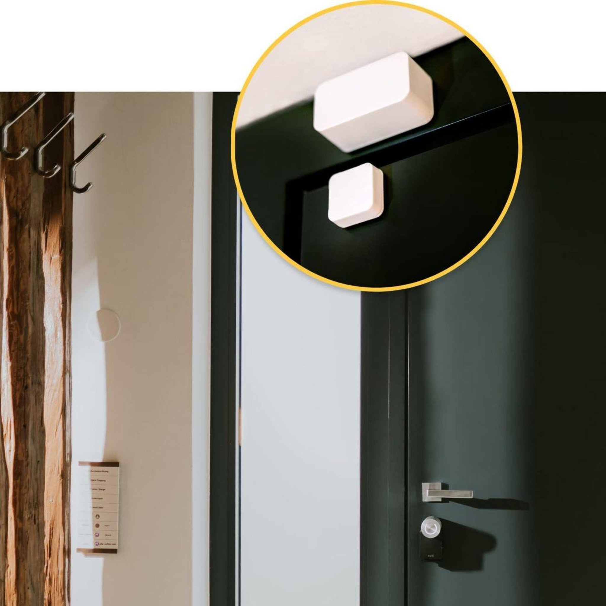 Voir la diapositive 2 : NUKI Accessoire serrure connectée Door Sensor