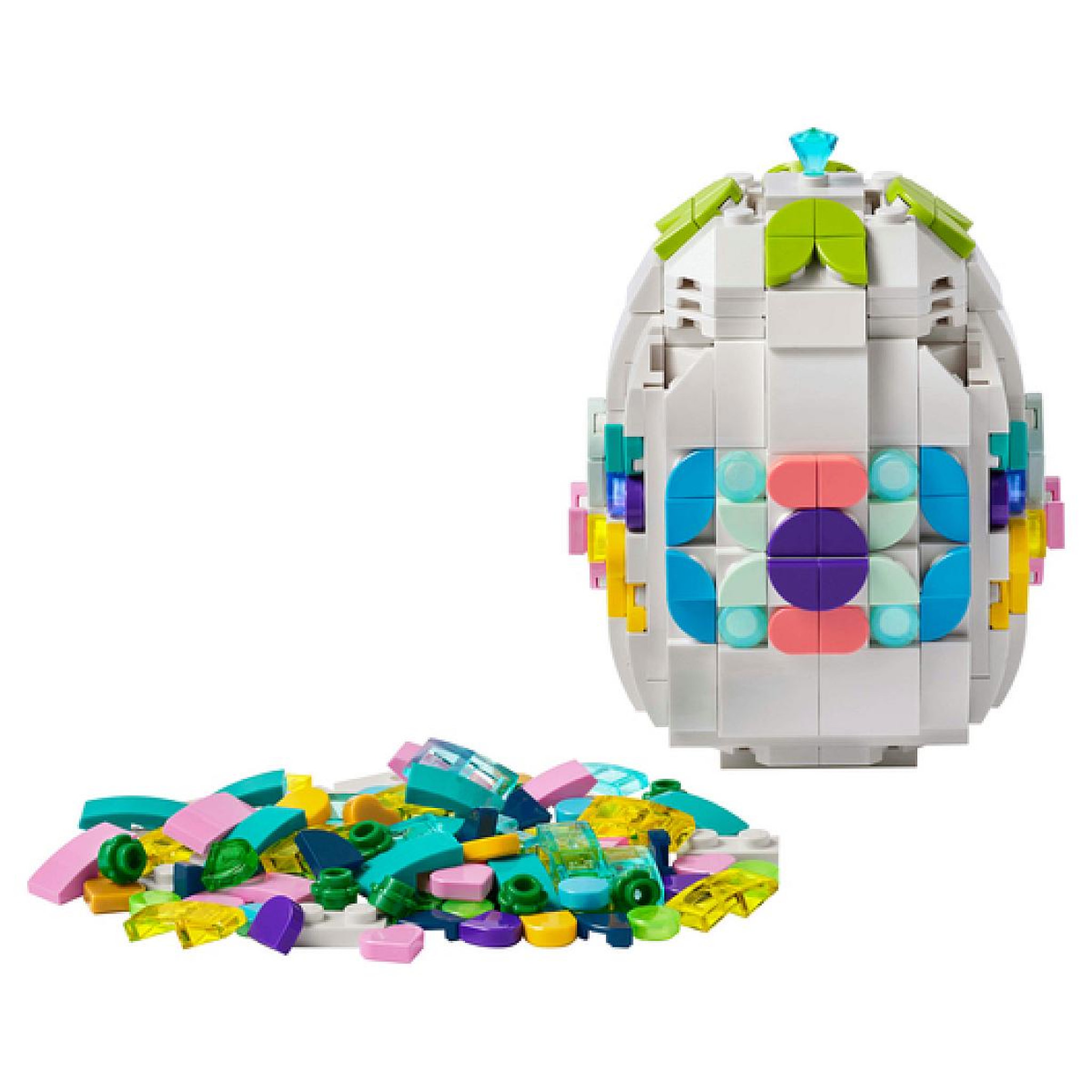 Voir la diapositive 2 : LEGO 40816 L'œuf de Pâques décoratif ® Iconic
